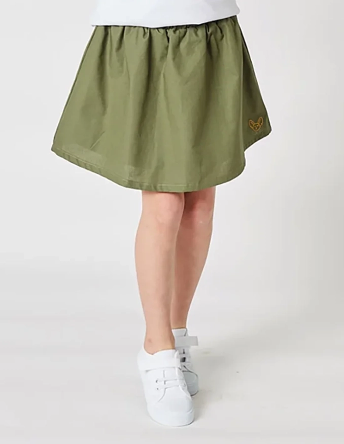Jupe Évasée kaki