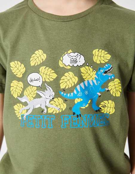 Ensemble Garçon Tshirt + Pantalon Jean Bleu Foncé