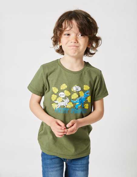 Ensemble Garçon Tshirt + Pantalon Jean Bleu Foncé