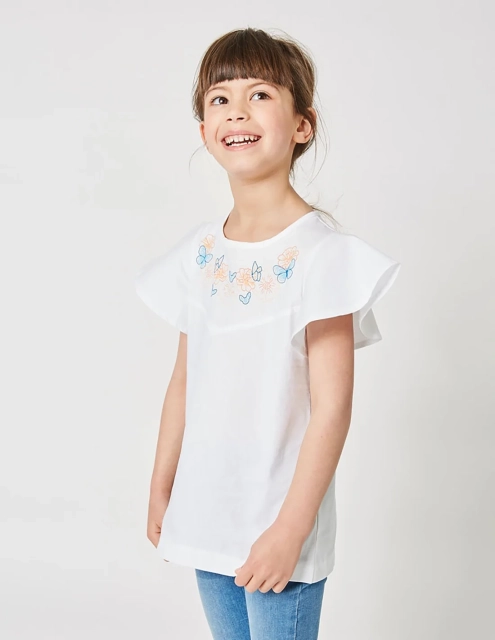 Ensemble Fille Jean + Blouse