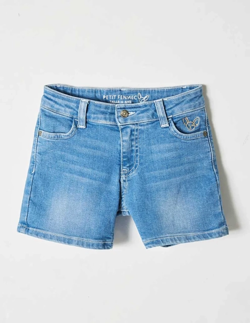 Ensemble Fille Short + Tshirt Corail