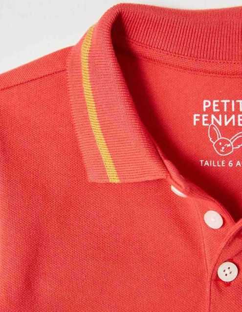 Polo Garçon "Classic" Rouge