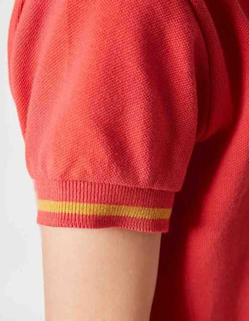 Polo Garçon "Classic" Rouge