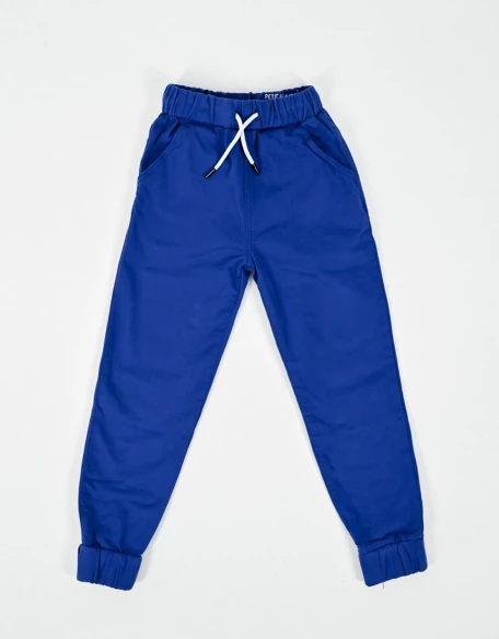 Ensemble Garçon Pantalon Cargo bleu + T-shirt Marine