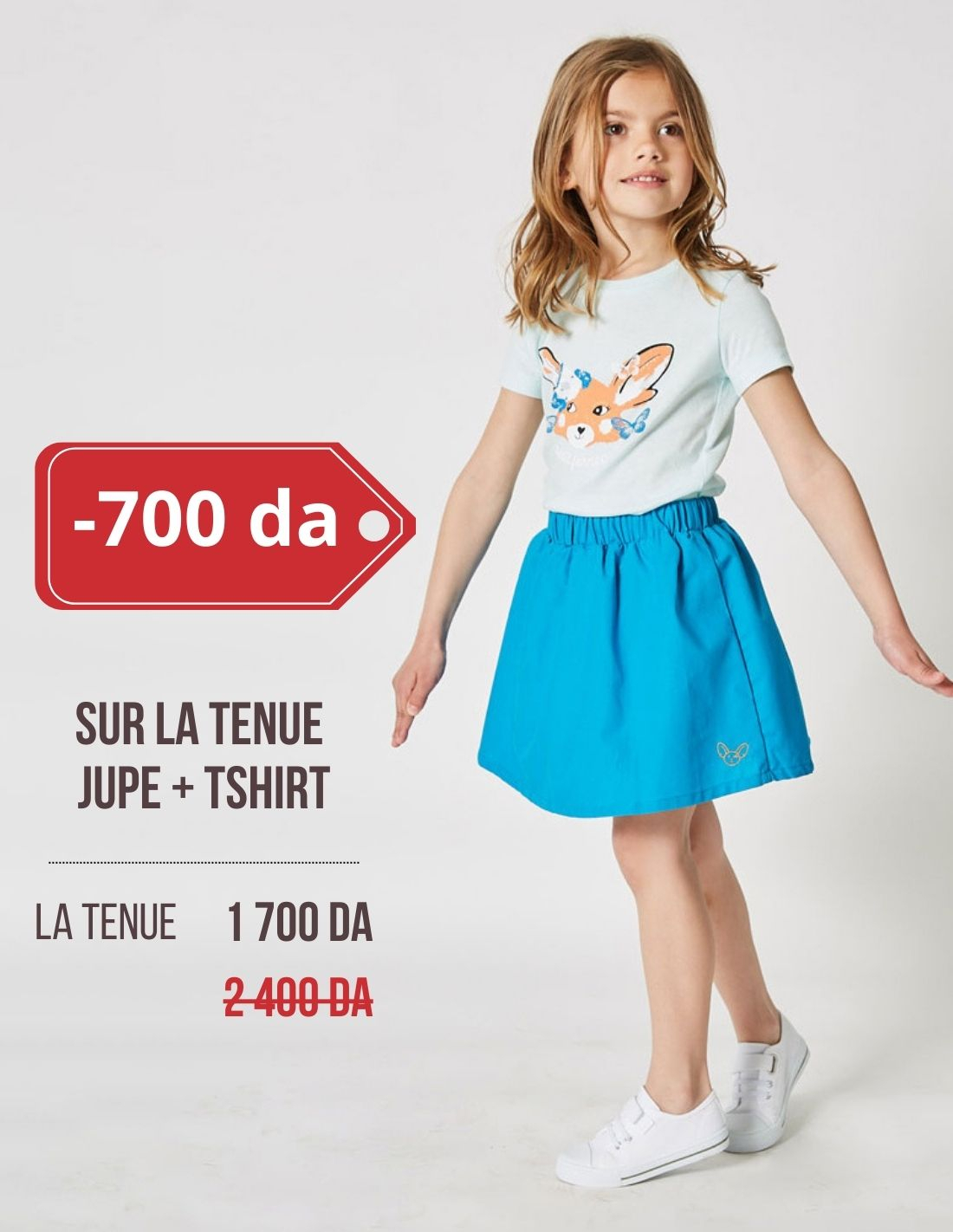 Jupe bleu fille online