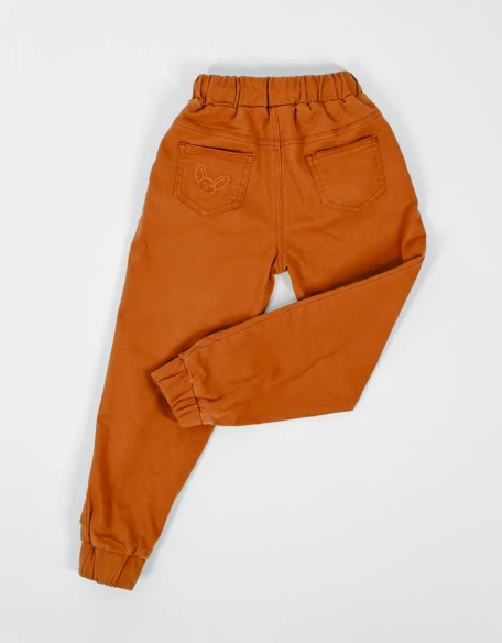 Pantalon Garçon Cargo Marron Explorer 100% coton